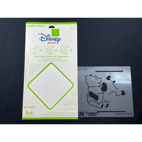 Disney Home, Sliding Stencils, EZ by Wrights, Quilting - Picture 7 of 7